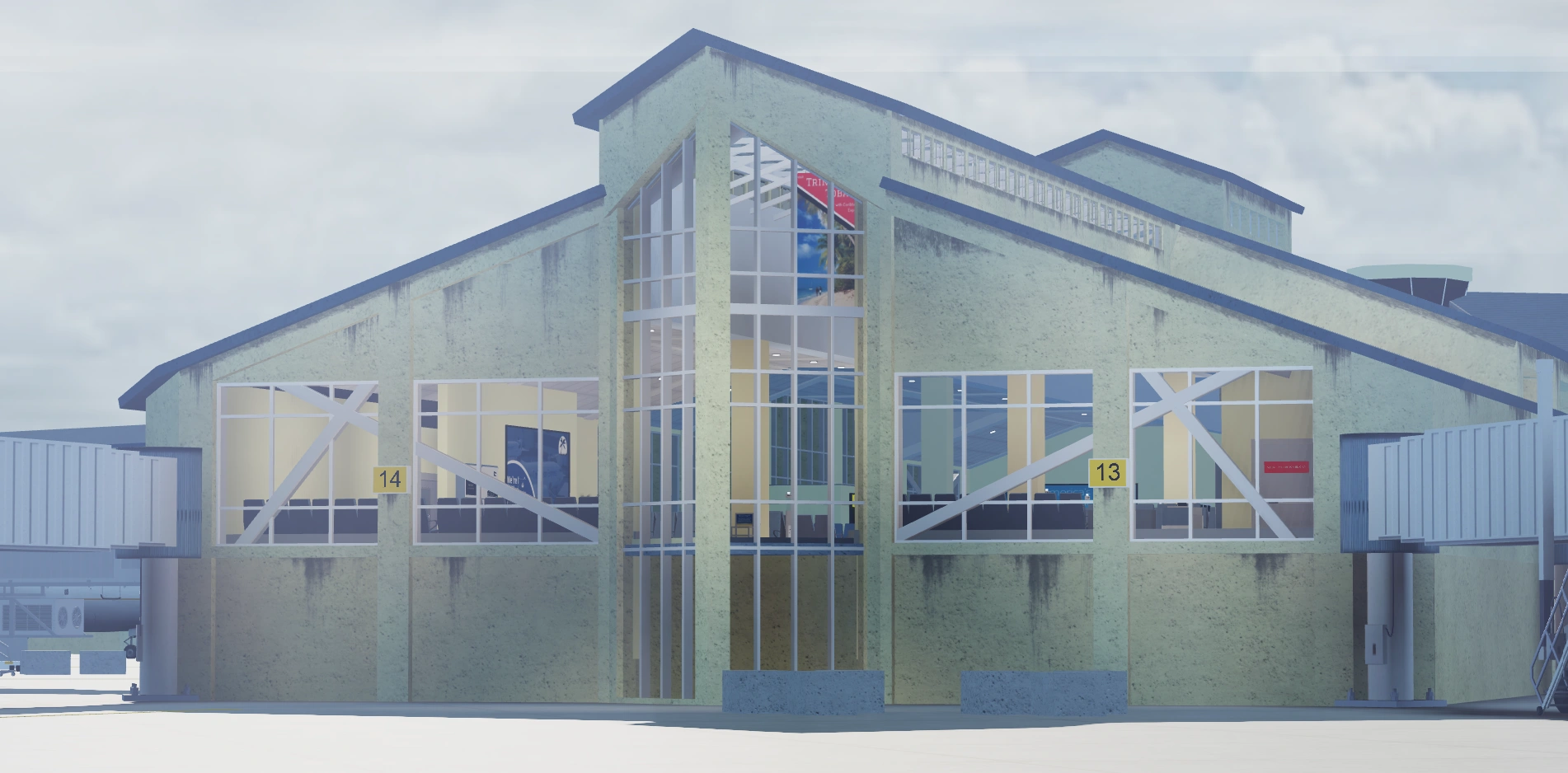 A picture of one of our airports